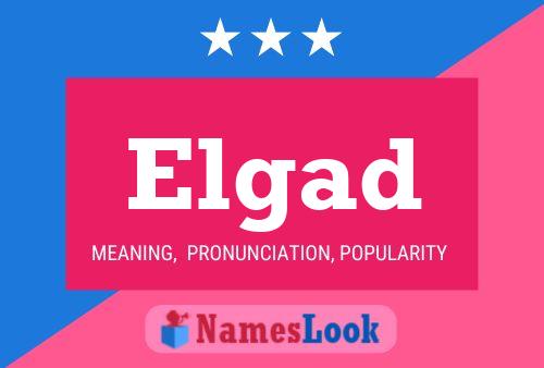 Elgad Name Poster