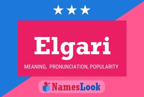 Elgari Name Poster