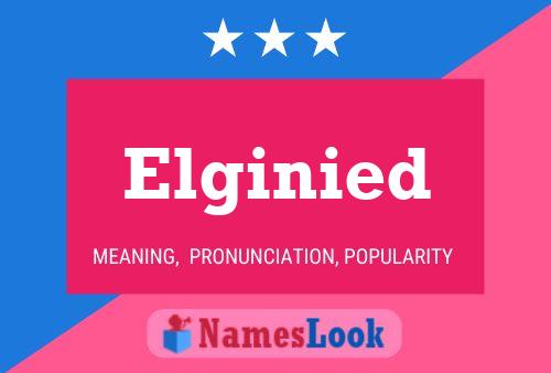 Elginied Name Poster