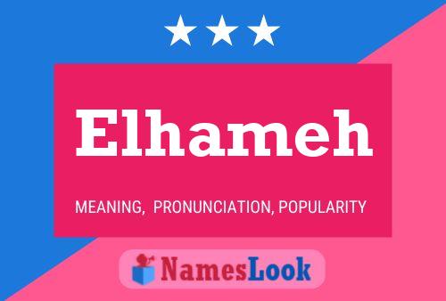 Elhameh Name Poster