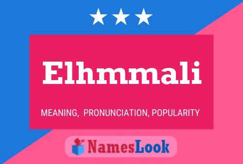 Elhmmali Name Poster