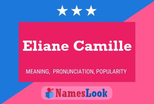 Eliane Camille Name Poster