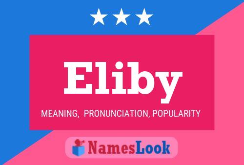 Eliby Name Poster