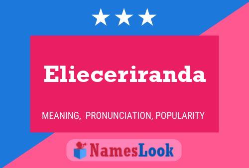 Elieceriranda Name Poster