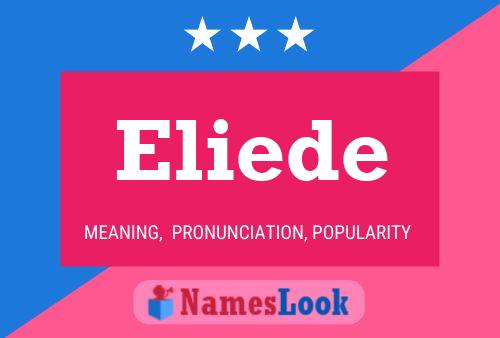 Eliede Name Poster