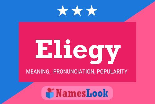 Eliegy Name Poster