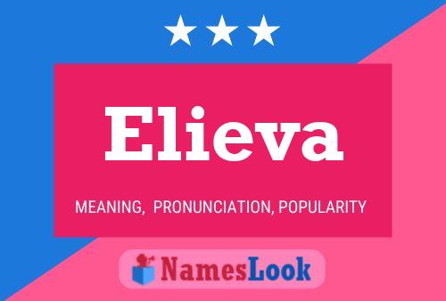 Elieva Name Poster