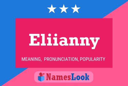 Eliianny Name Poster