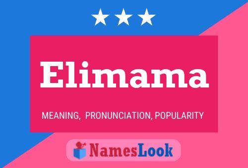 Elimama Name Poster