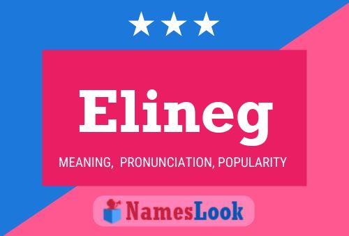 Elineg Name Poster