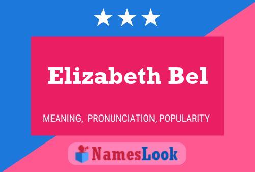 Elizabeth Bel Name Poster