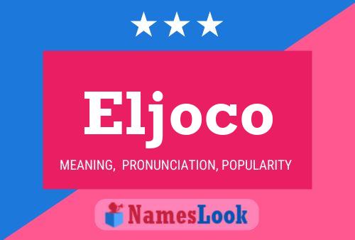 Eljoco Name Poster