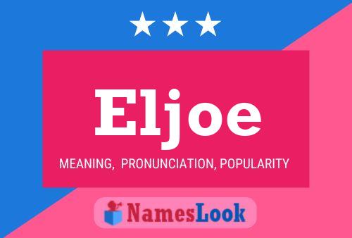 Eljoe Name Poster