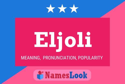 Eljoli Name Poster