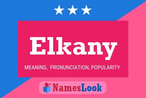 Elkany Name Poster