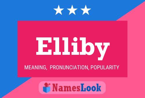 Elliby Name Poster