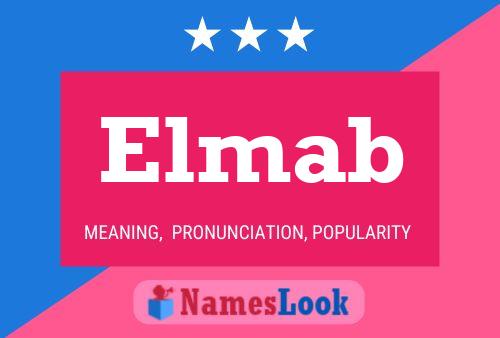 Elmab Name Poster