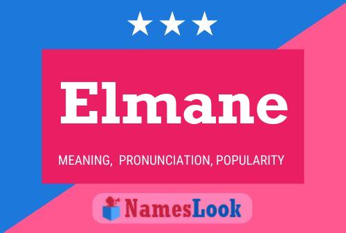 Elmane Name Poster