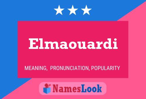 Elmaouardi Name Poster