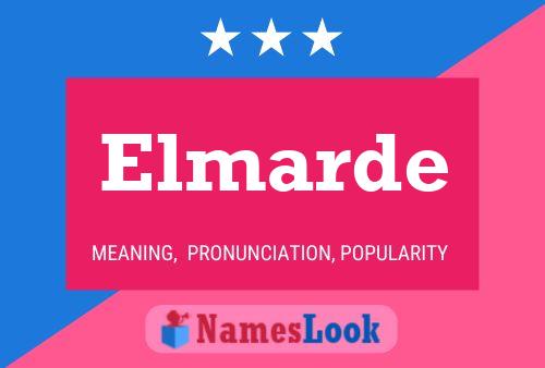 Elmarde Name Poster