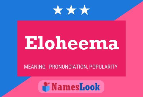 Eloheema Name Poster