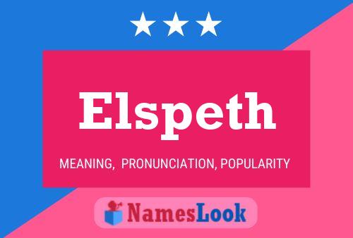 Elspeth Name Poster