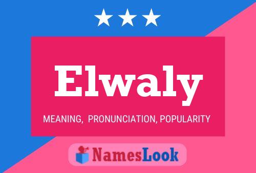 Elwaly Name Poster