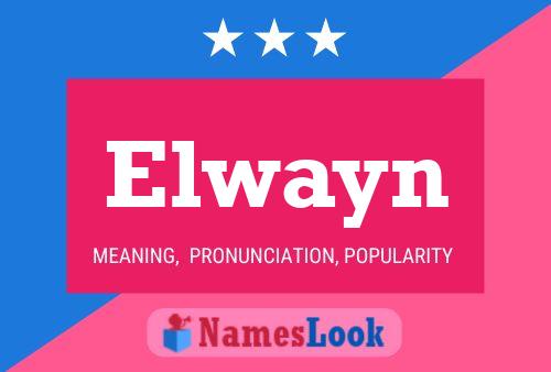 Elwayn Name Poster