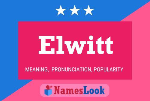 Elwitt Name Poster