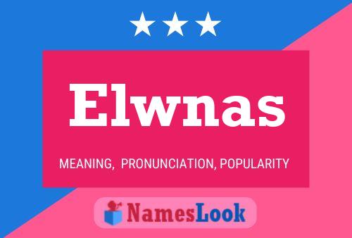 Elwnas Name Poster