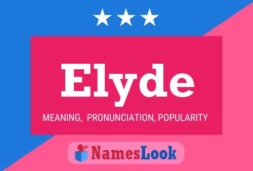 Elyde Name Poster