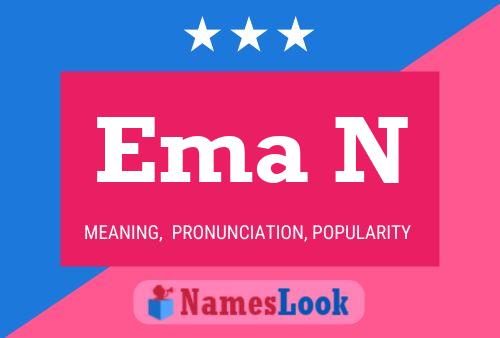 Ema N Name Poster