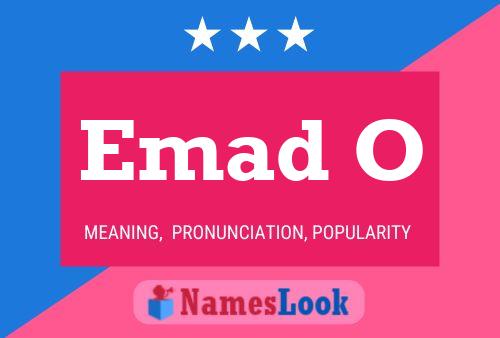 Emad O Name Poster