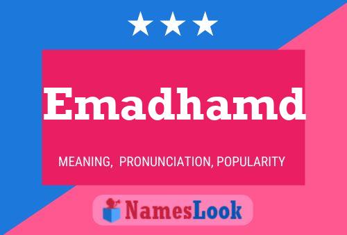 Emadhamd Name Poster