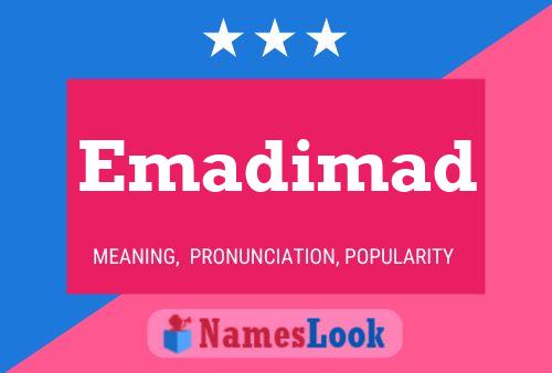 Emadimad Name Poster