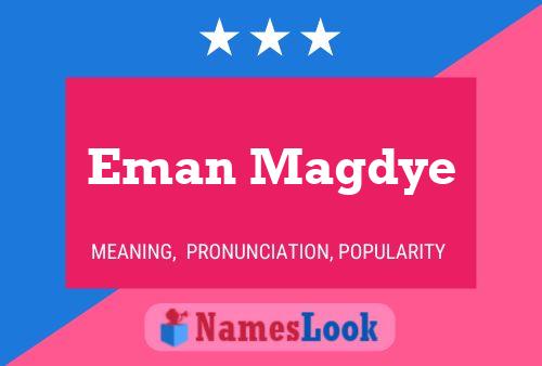 Eman Magdye Name Poster