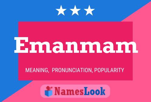 Emanmam Name Poster