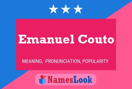 Emanuel Couto Name Poster