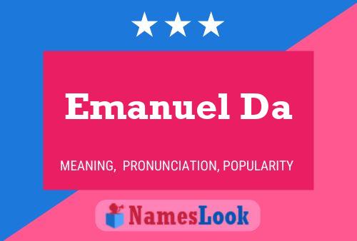 Emanuel Da Name Poster