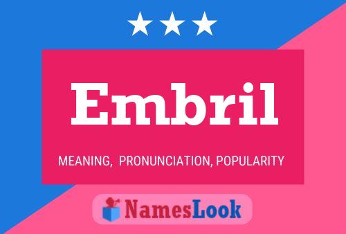 Embril Name Poster