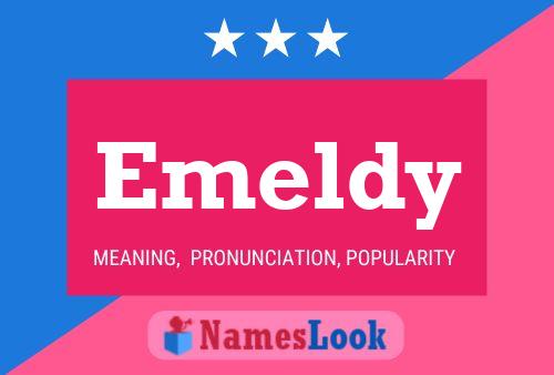 Emeldy Name Poster