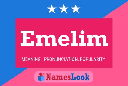 Emelim Name Poster