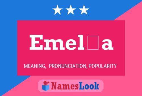 Emelía Name Poster