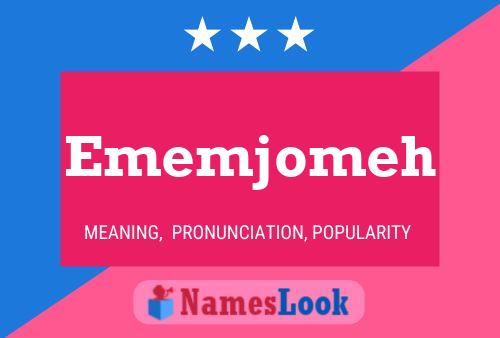 Ememjomeh Name Poster