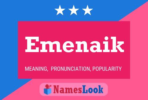 Emenaik Name Poster