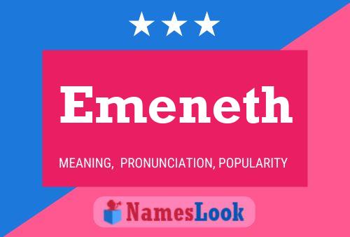 Emeneth Name Poster