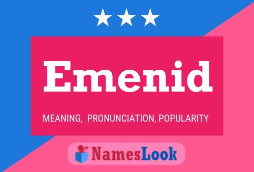 Emenid Name Poster