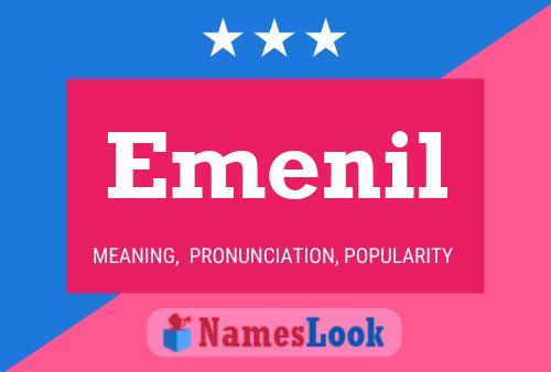 Emenil Name Poster