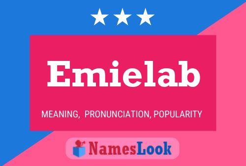 Emielab Name Poster