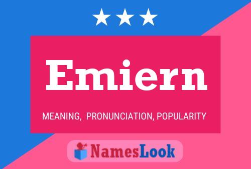 Emiern Name Poster